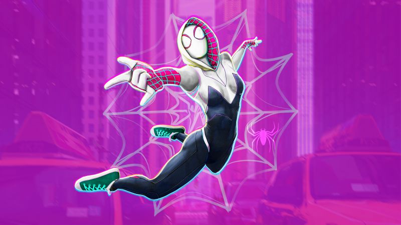 Spider-Gwen Wallpaper 4K, Gwen Stacy, Movies, #10014