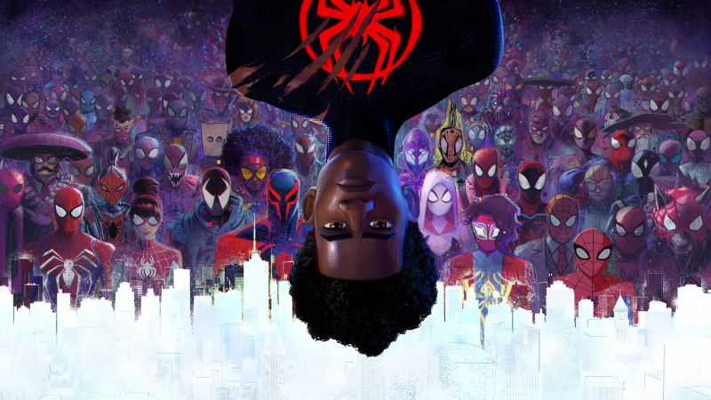 Spider-man: into the spider verse, animation, Movies, HD wallpaper
