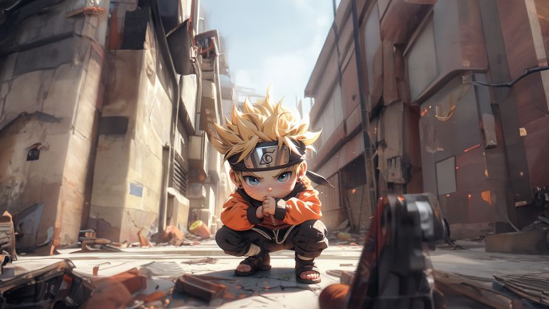 4 Naruto Kid, pequeno naruto papel de parede HD