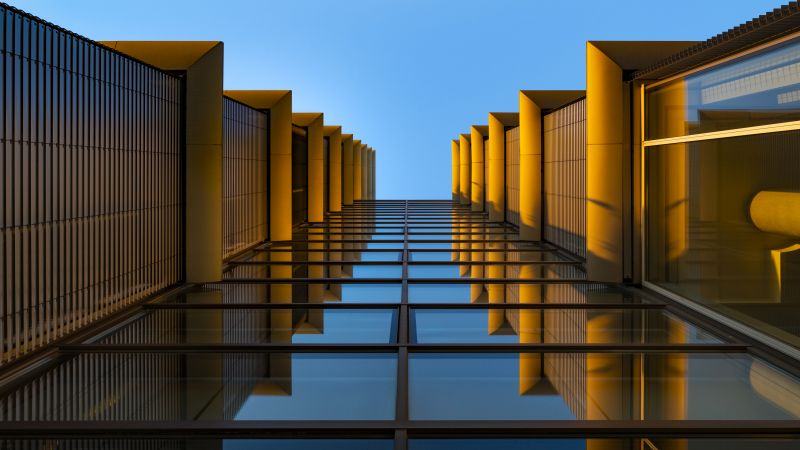 Modern architecture Wallpaper 4K, Look up, Reflection, Architecture, #2881