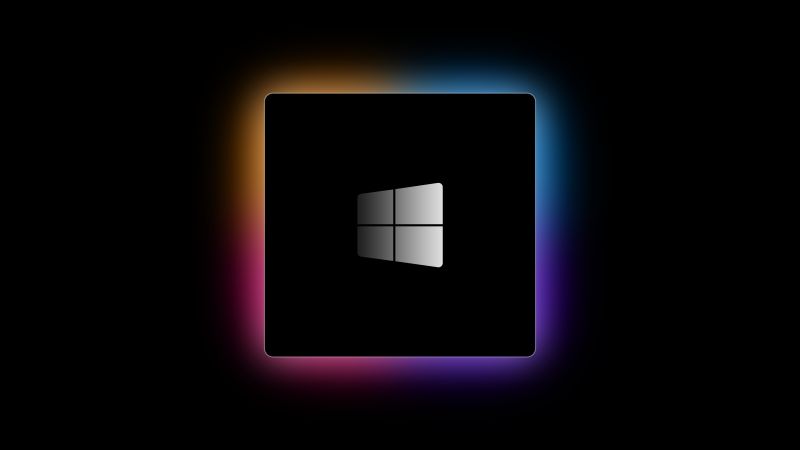 Windows logo Wallpaper 4K, M1 Chip, Technology, #5918