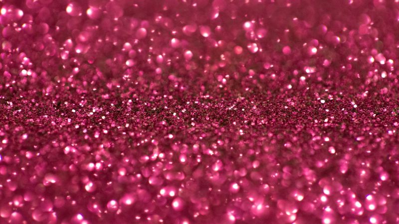 Pink Glitter Wallpaper 4K, Shimmering, Abstract, #5936