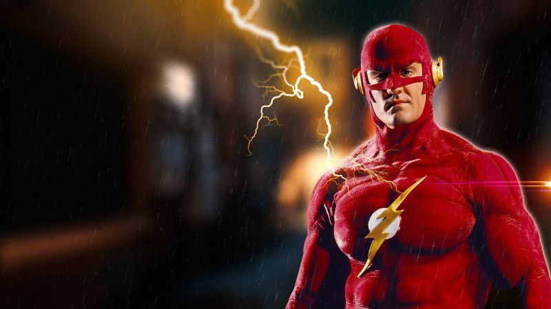 The Flash Wallpaper 4K, DC Superheroes, Graphics CGI, #5977