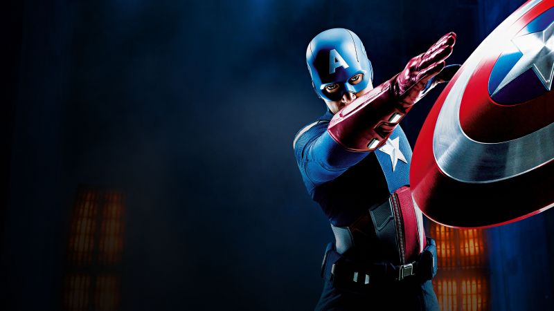 Captain America Wallpaper 4K, Marvel Superheroes, Movies, #663