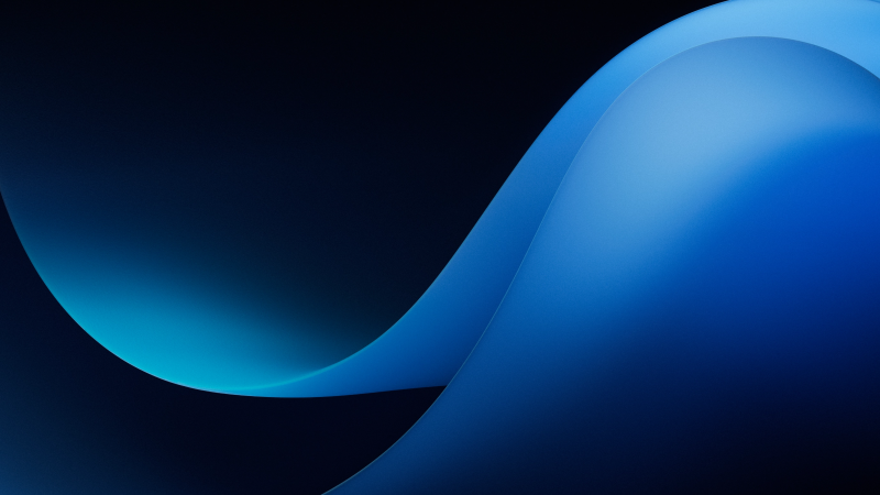 Microsoft Surface Duo 2 Wallpaper 4K, Blue background, Abstract, #9243