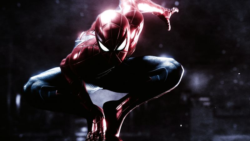 Marvel's Spider-Man Remastered Wallpaper 4K, Superhero, PC Games