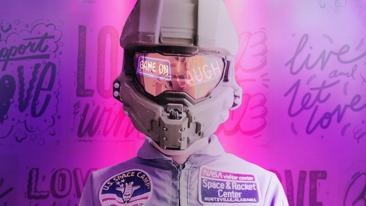 Astronaut 4K Wallpaper, NASA, Space suit, Neon, Pink, Sci-Fi, #1125