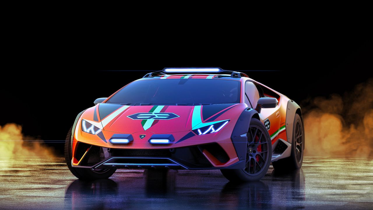 Lamborghini Huracan Sterrato 4K Wallpaper, Off-road Racing, 5K, Cars, #182