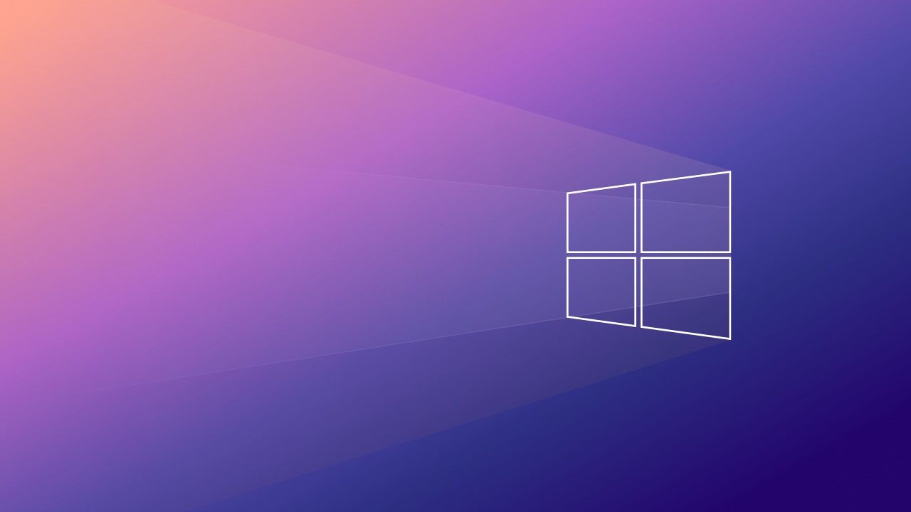 Windows 10 4K Wallpaper, Gradient background, Minimal ...