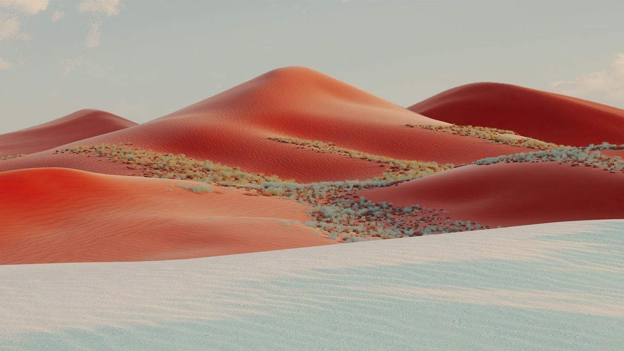 Sand Dunes 4k Wallpaper Desert Landscape Evening Windows 10x