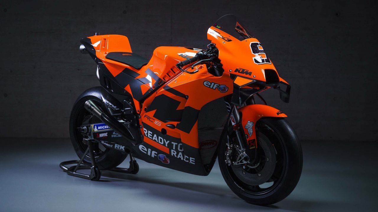 KTM RC16 4K Wallpaper, MotoGP bikes, Tech3, 2021, Bikes, #4666