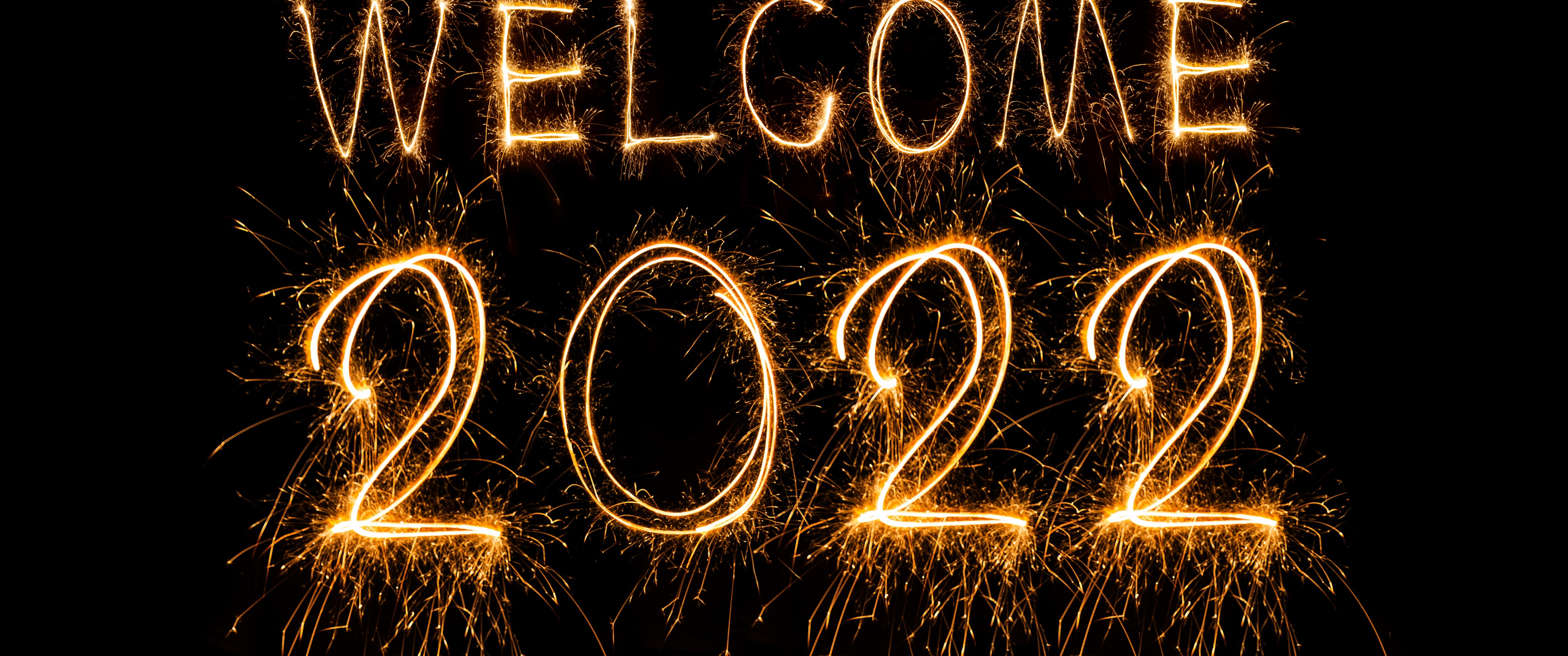 Welcome 2022 Wallpaper 4K, 2022 New Year, Celebrations/New Year, #6995