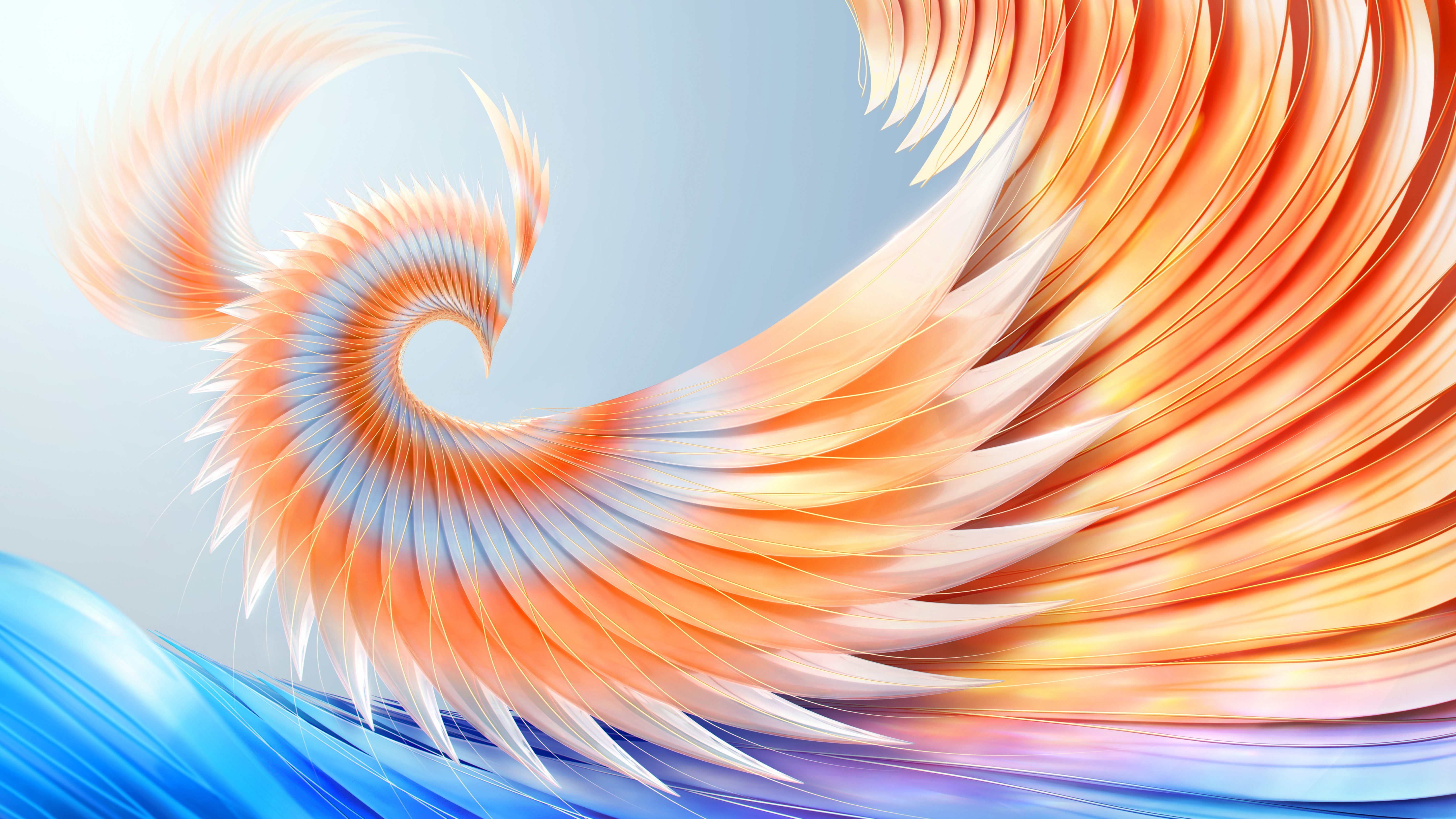 3d colorful abstract background