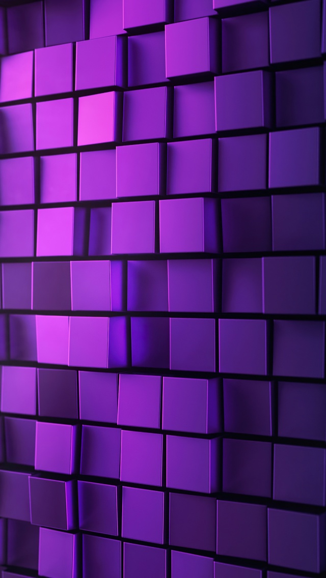 3D background 4K Wallpaper, Squares, Purple light, Metal, Abstract, #2700