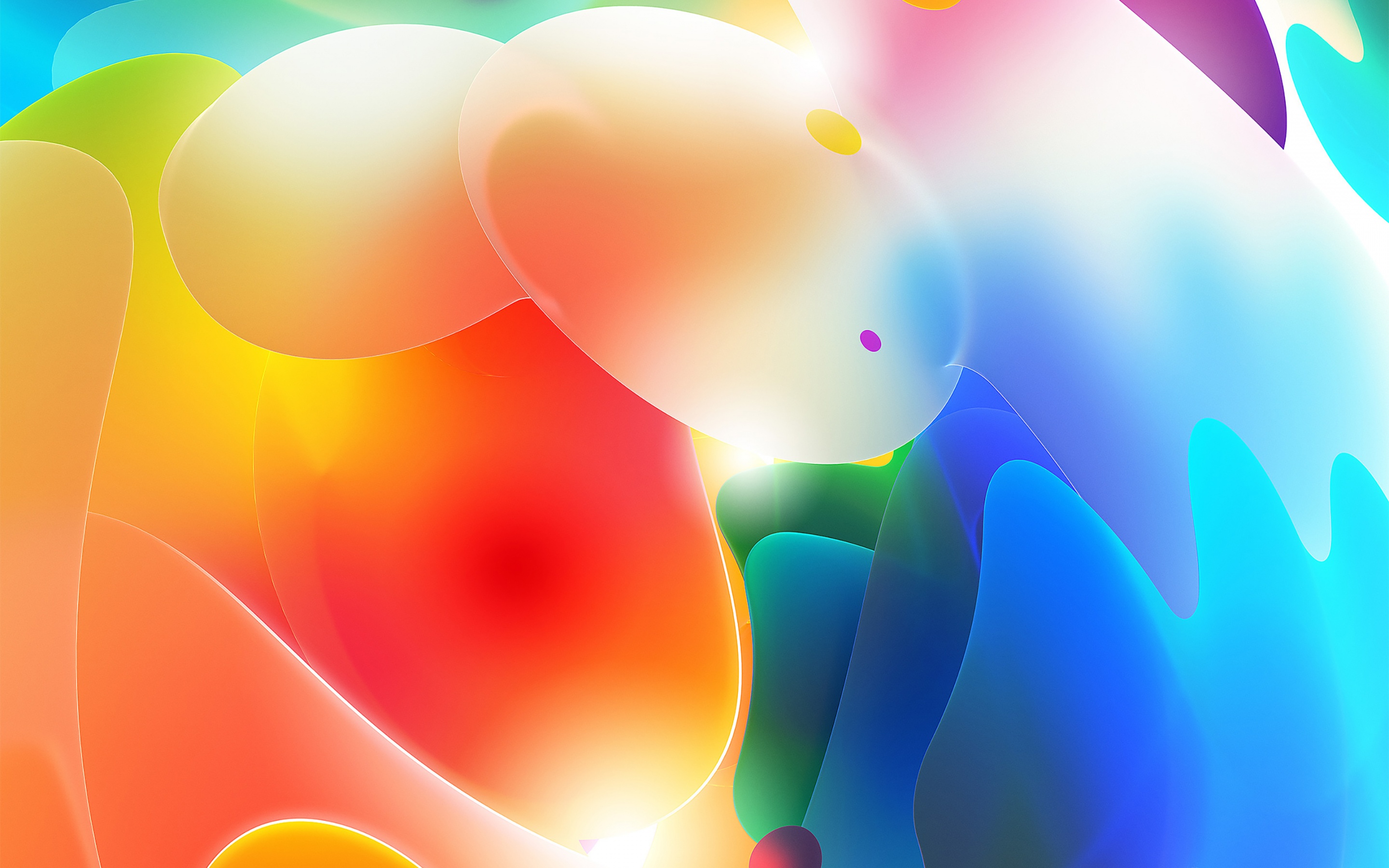 3D Wallpaper 4K, Gradients, Colorful, Glow, Light, #3567