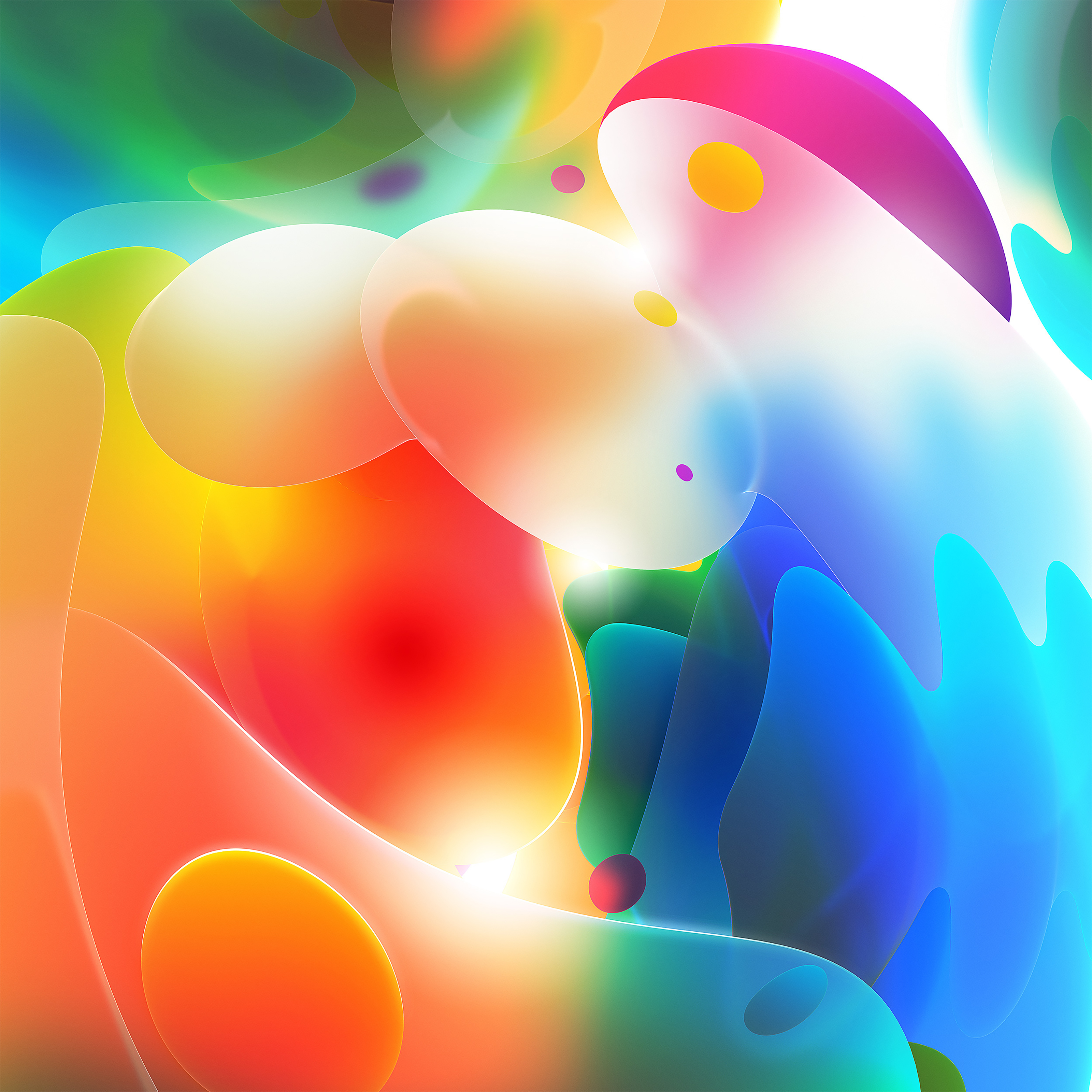 3D Wallpaper 4K, Gradients, Colorful, Abstract, #3567