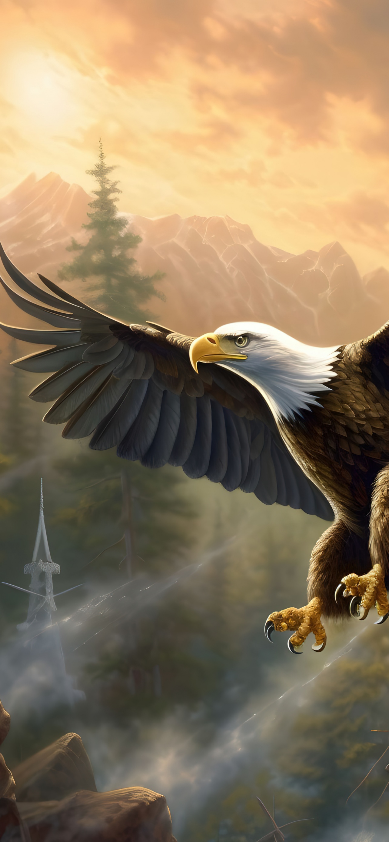 Eagle wallpaper by SPsuryavickey  Download on ZEDGE  56ef