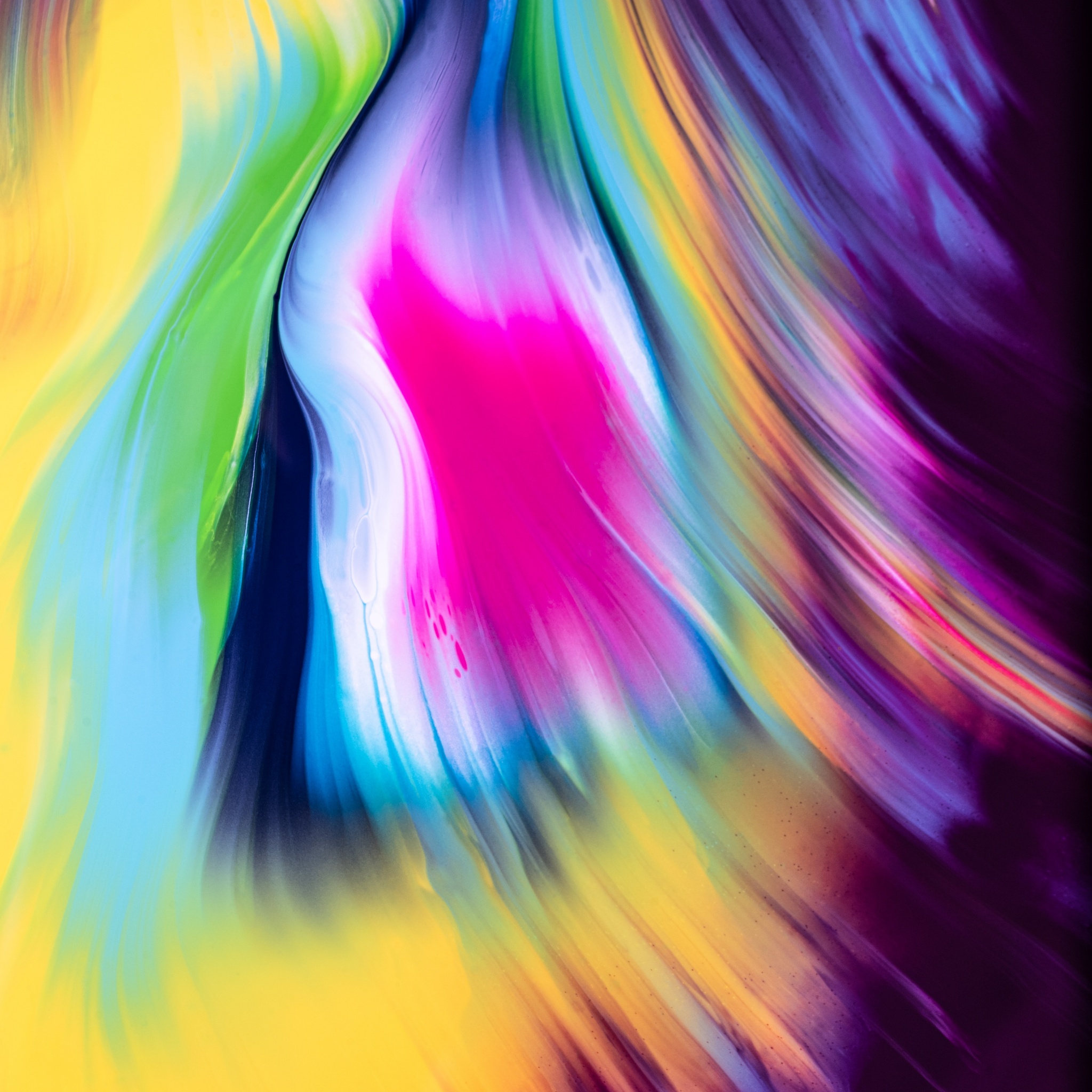 Abstract background Wallpaper 4K, Multicolor