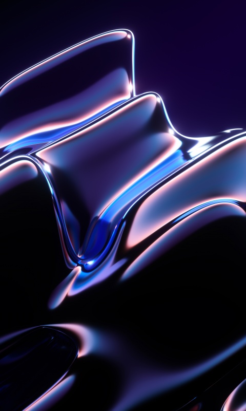 Abstract background Wallpaper 4K, Liquid, Blue abstract, 5K