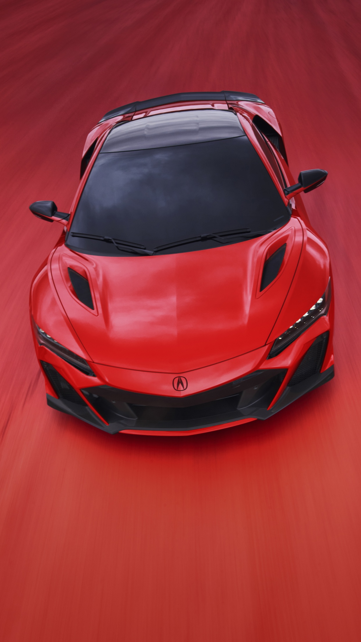 Acura NSX Type S Wallpaper 4K, Electric Sports cars, Red background