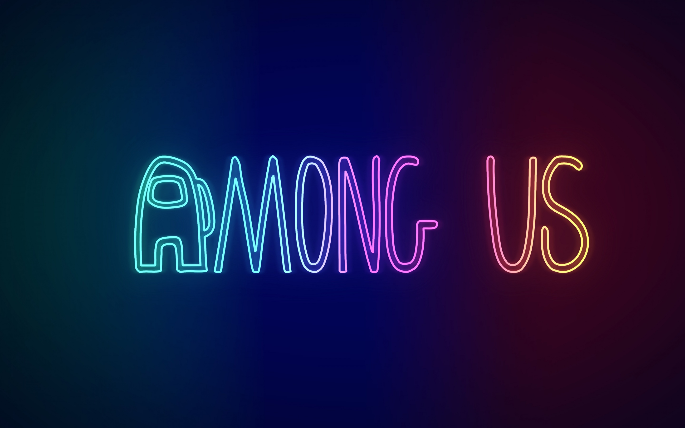 Among Us 4k Wallpaper Neon Ios Games Android Games Pc Games Gradient Background Games 3954