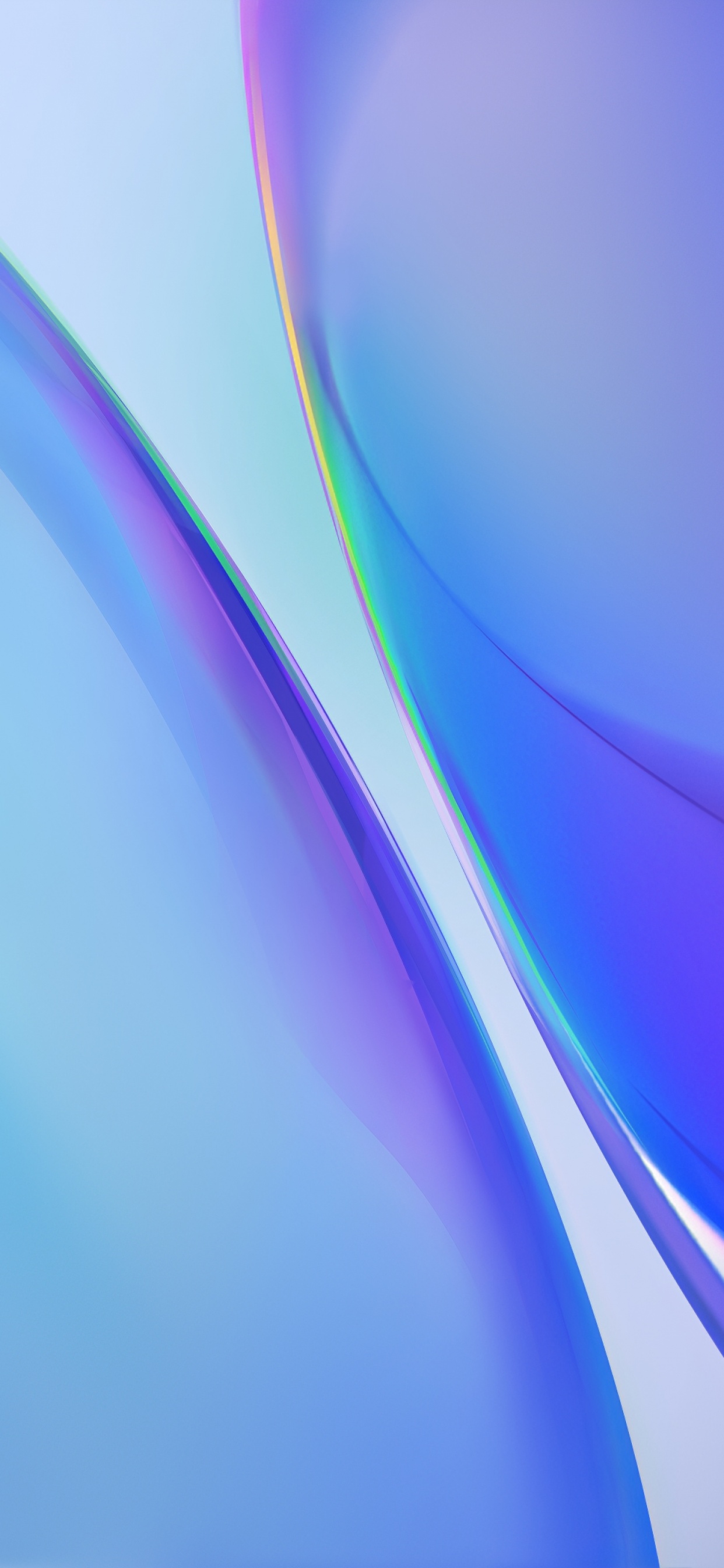 Android 10 Wallpaper 4K, Stock, Vivo NEX, Gradients, Blue, Abstract, #476