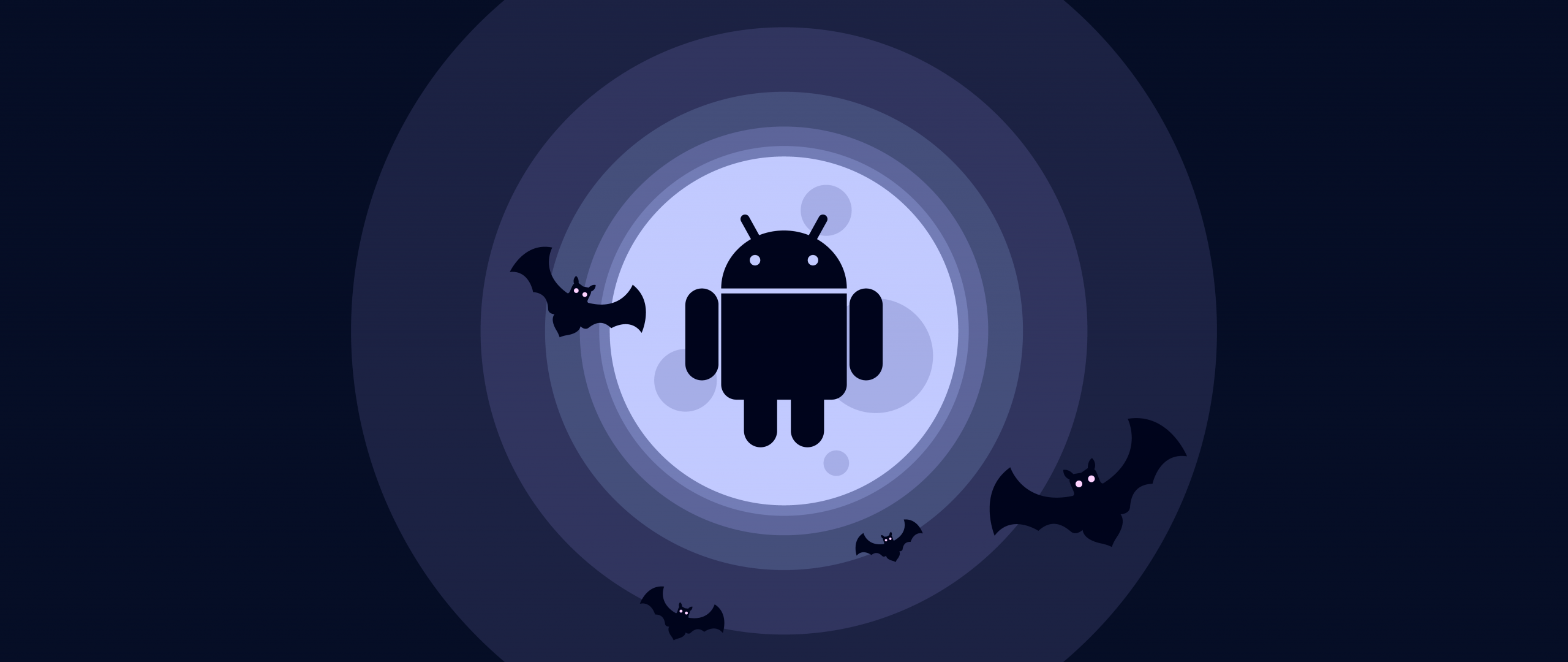 Android Wallpaper 4K, Bats, Material Design, Technology, #8513