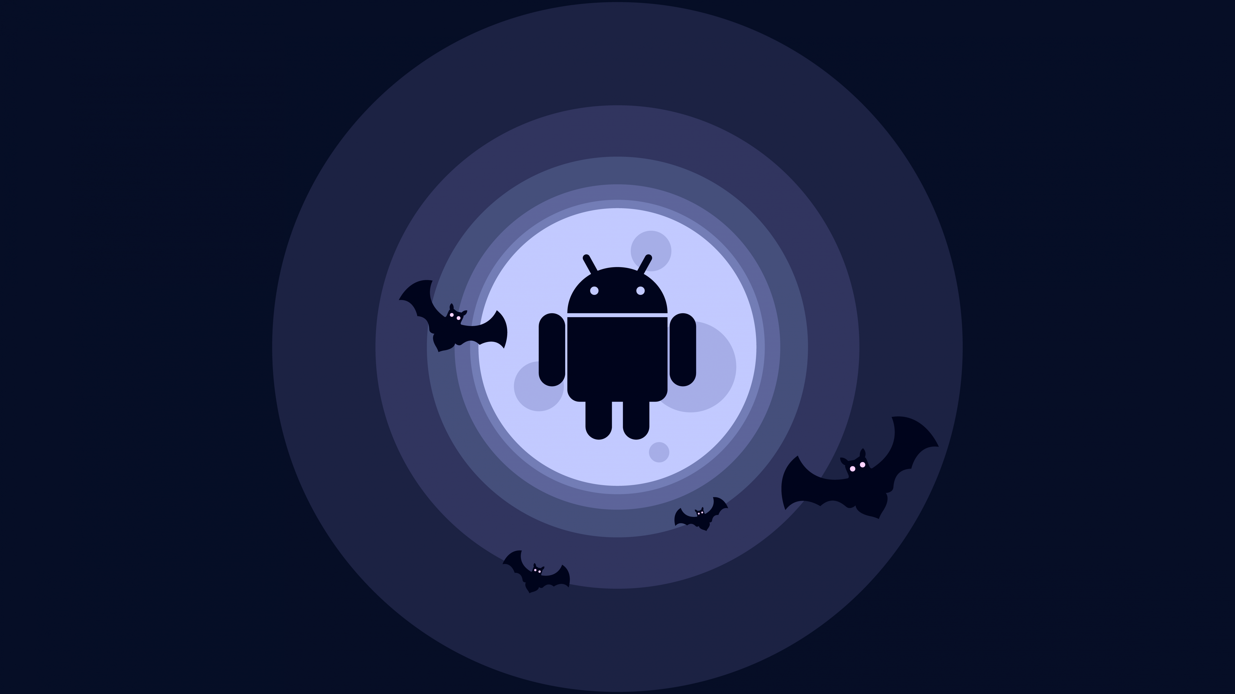 Android Wallpaper 4K, Bats, Material Design, Technology, #8513