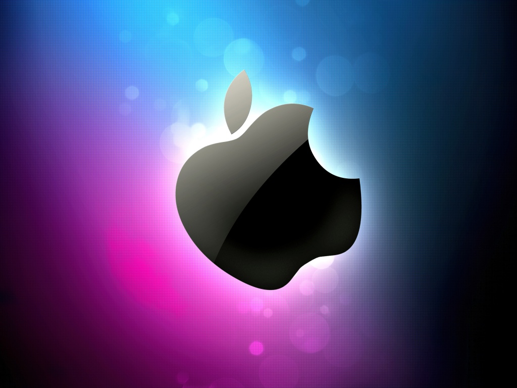 Apple logo Wallpaper 4K, Gradient background, Technology/Search Results ...