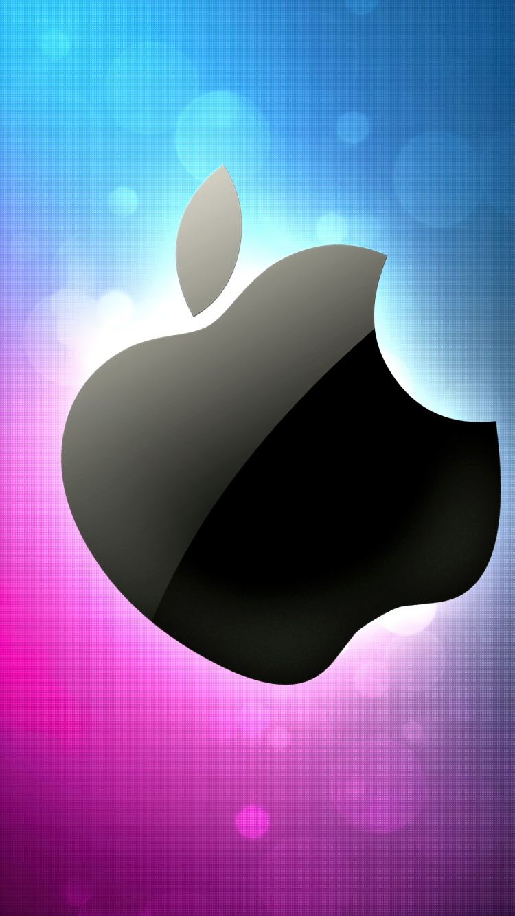 Apple logo Wallpaper 4K, Gradient background, Technology/Search Results ...