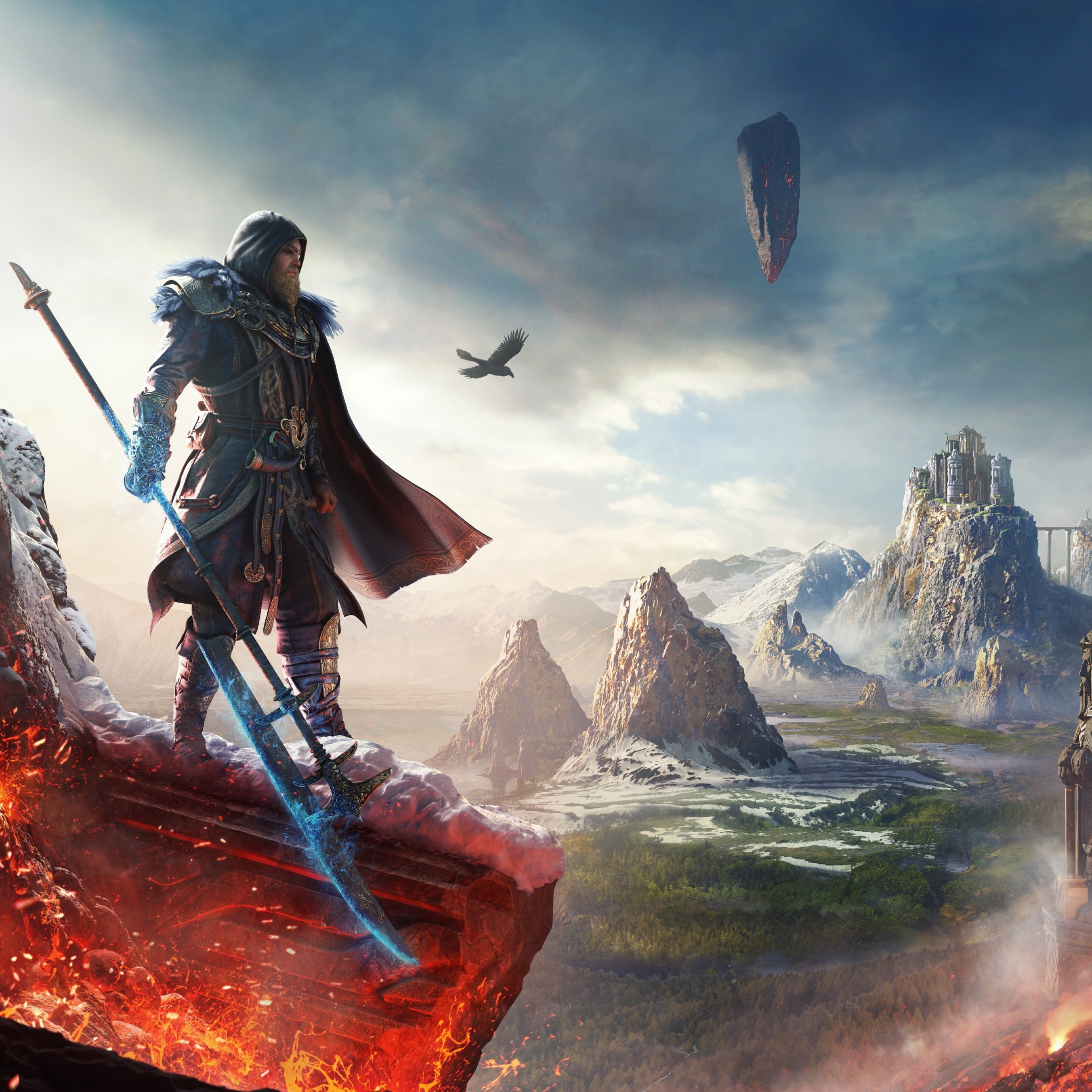 Assassin's Creed Valhalla Wallpaper 4K, Dawn of Ragnarok, Odin, Games, #7141