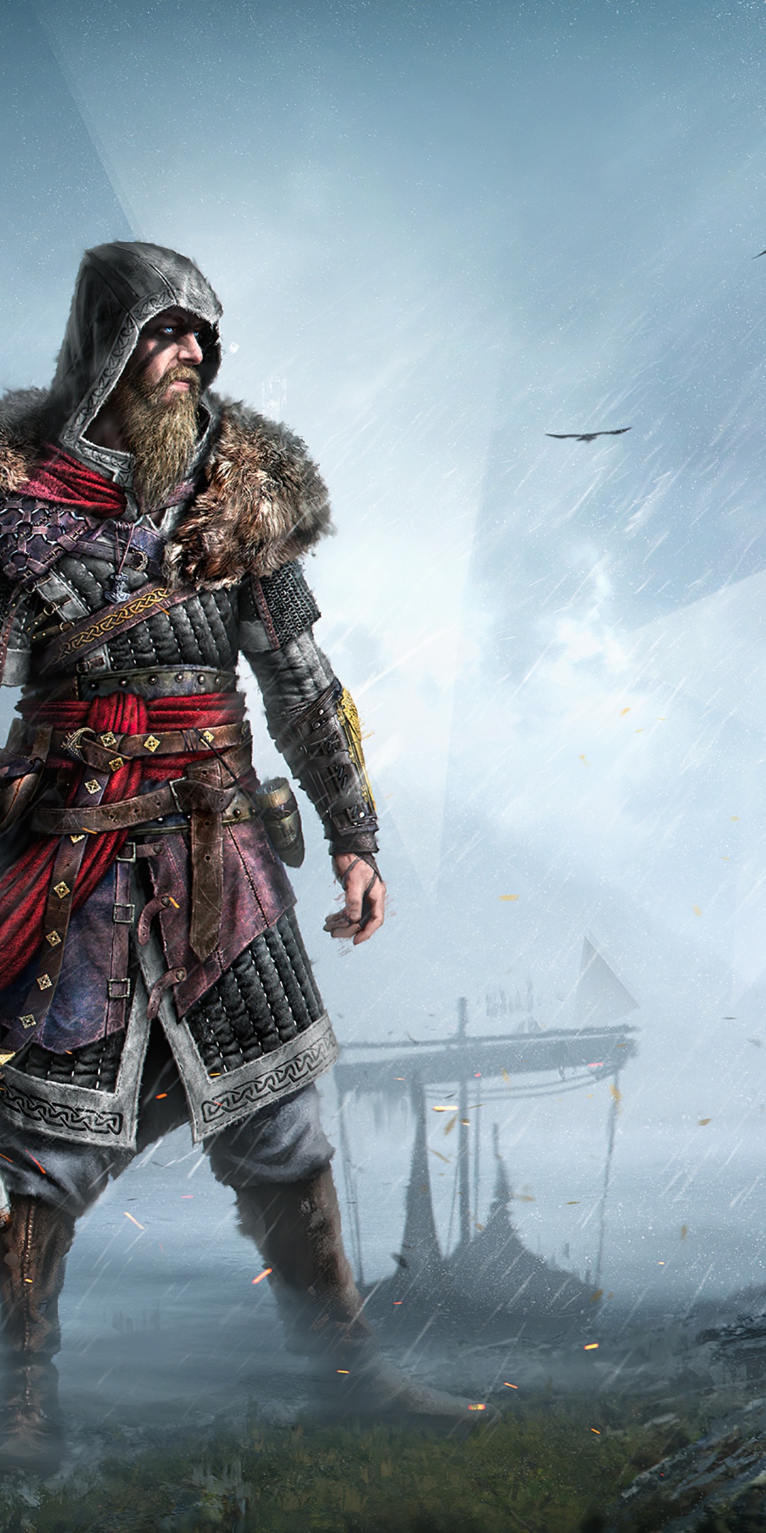 Assassin's Creed Valhalla Wallpaper 4K, Viking raider, Fan Art, PC