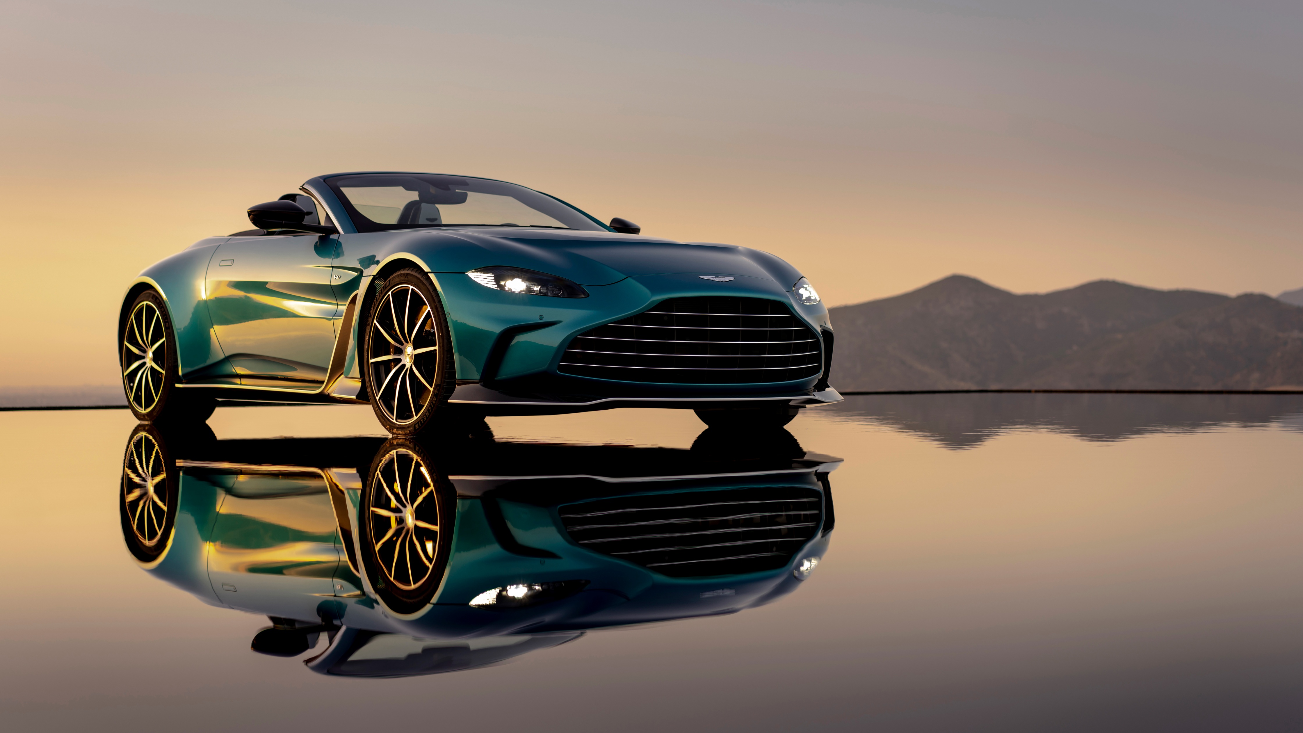 Aston Martin V12 Vantage Roadster Wallpaper 4K, Supercars, 2022, 5K, 8K,  Cars, #8551