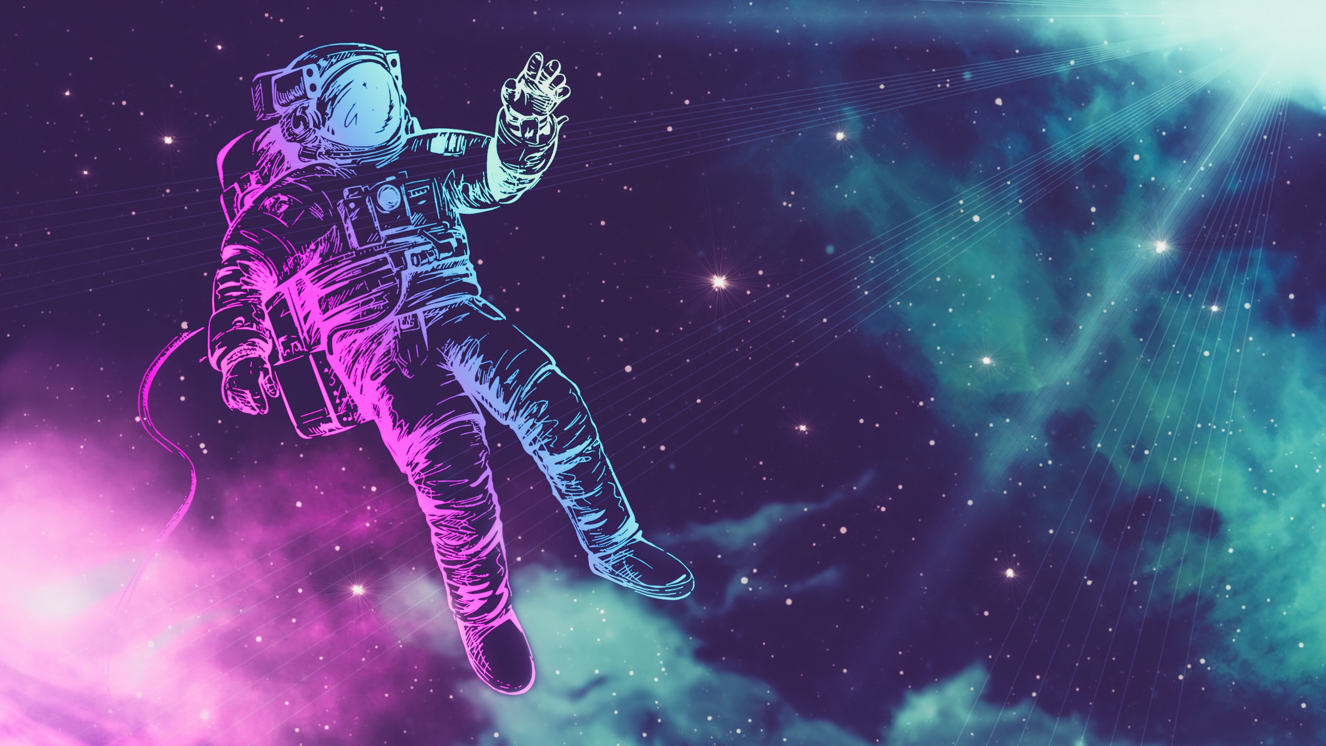 Astronaut In The Ocean Live Wallpaper