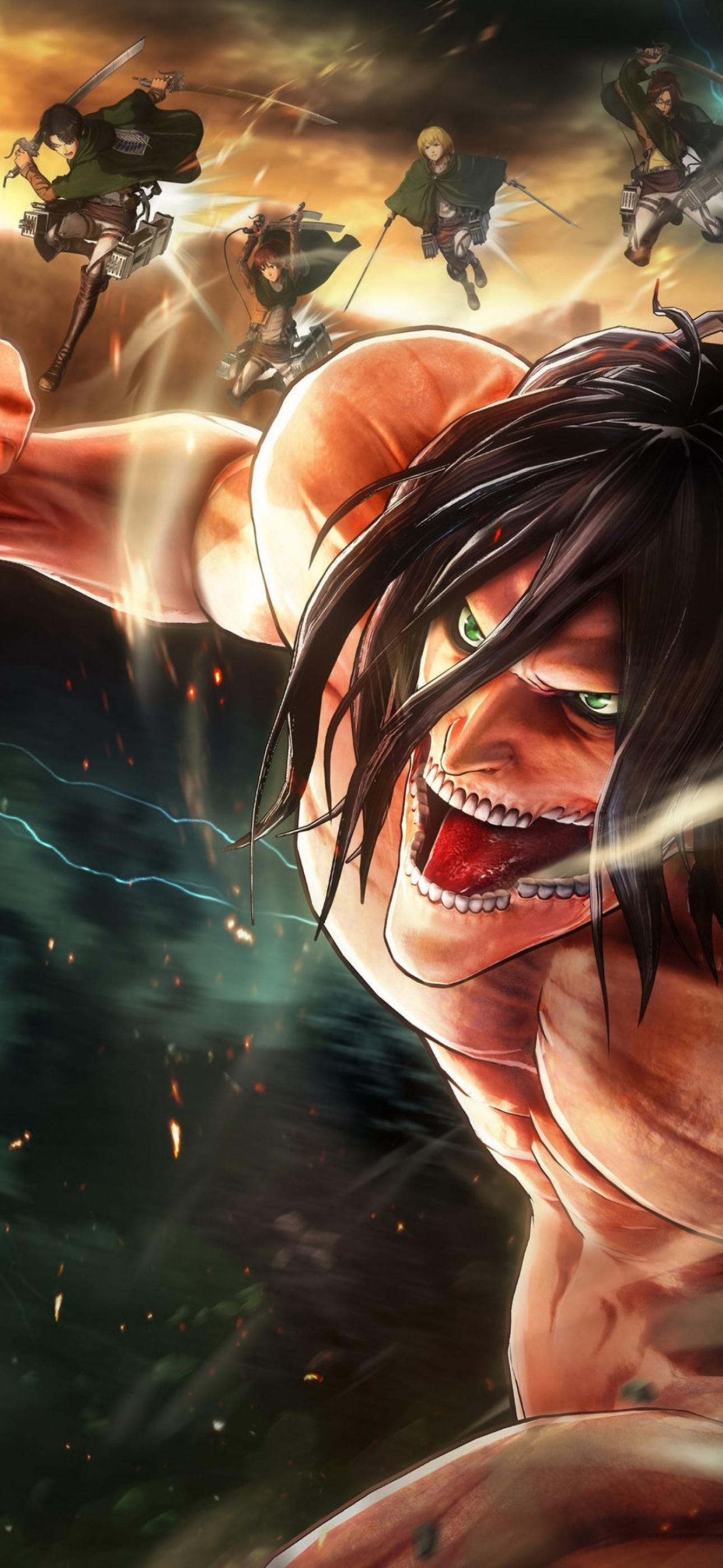 Attack on Titan Wallpaper 4K, Final battle, Anime, #10339