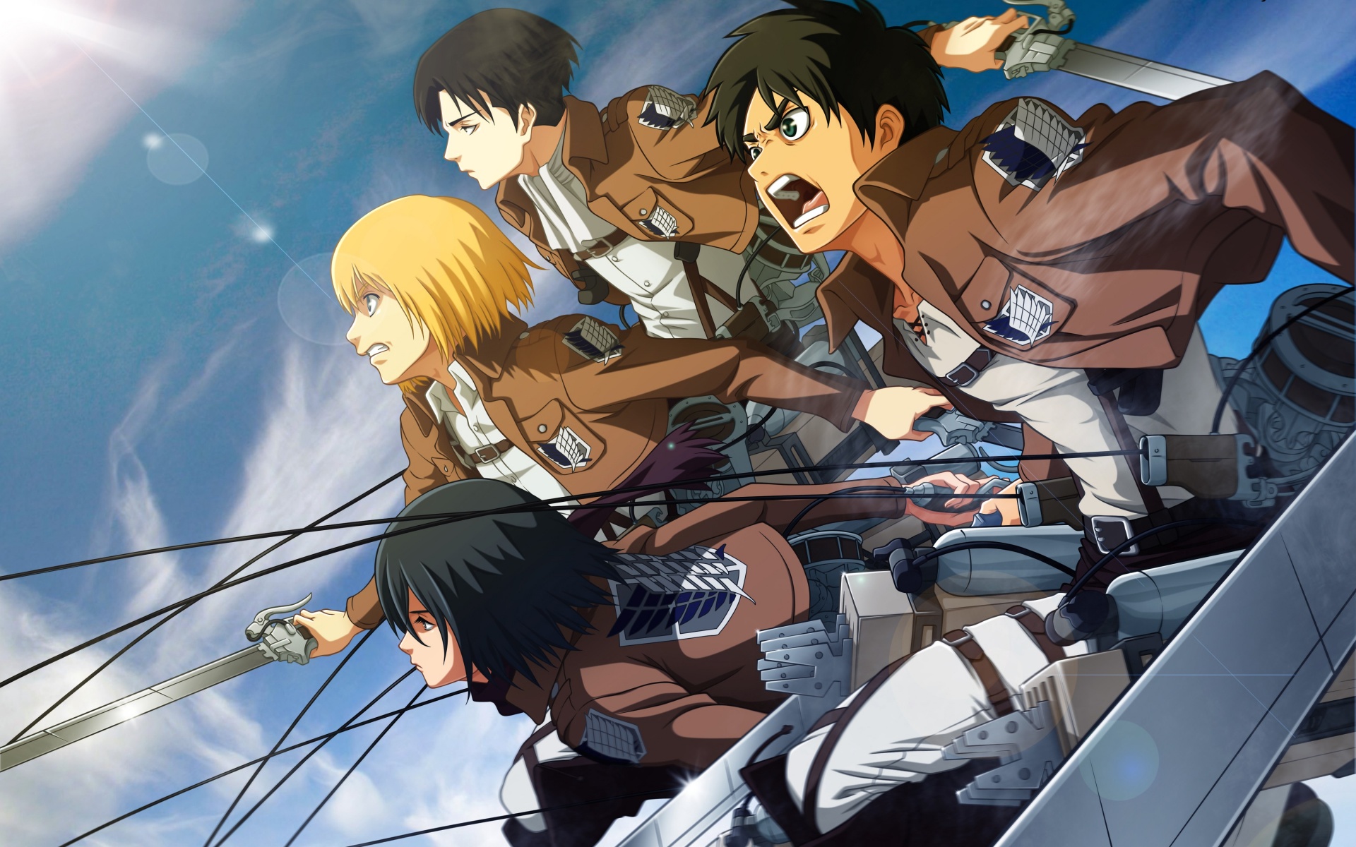 71 Attack On Titan Wallpapers HD 4K 5K for PC and Mobile  Download  free images for iPhone Android