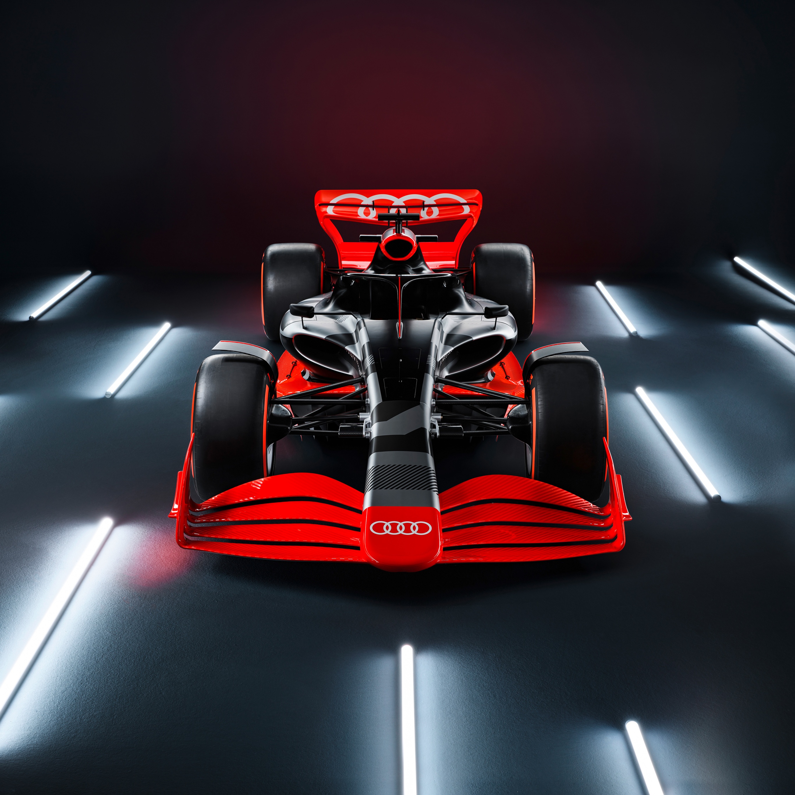 Audi F1 launch livery Wallpaper 4K, Formula E racing car, Cars, #8651