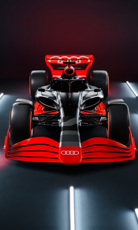 Audi F1 launch livery Wallpaper 4K, 5K