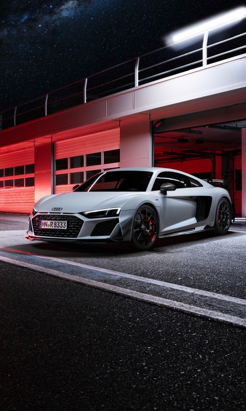 Audi R8 Coupé V10 GT RWD Wallpaper 4K, Audi R8, 2022