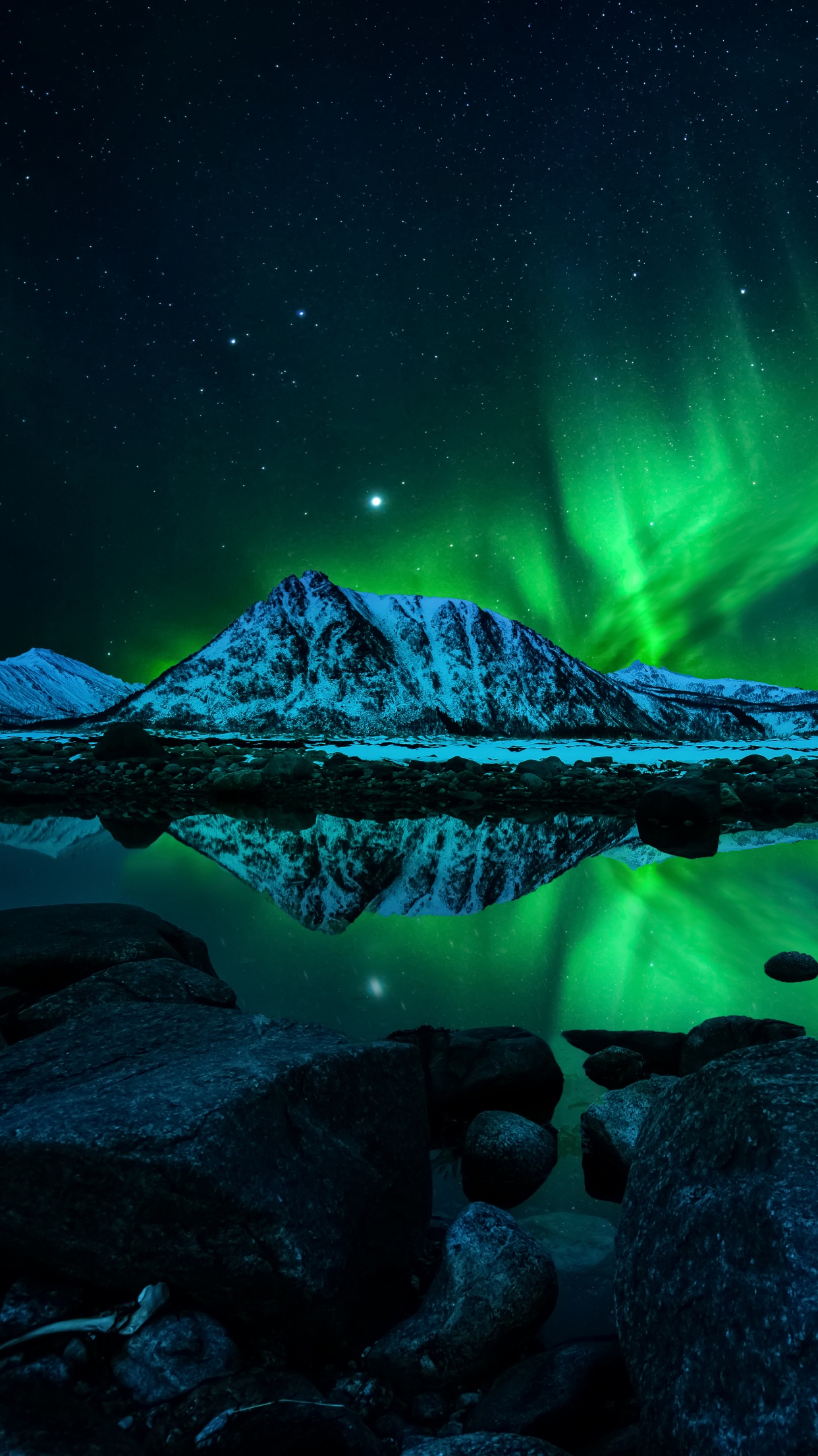Aurora Borealis Wallpaper 4K, Northern Lights, Night, Nature, #292