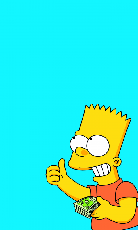 Bart, love quotes, sad, simpsons, HD phone wallpaper