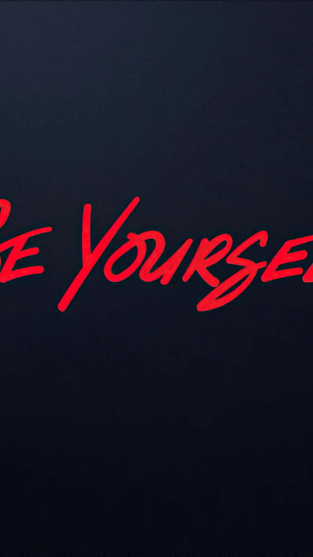 Be yourself 4K Wallpaper, Be You, Inspirational quotes, Dark background