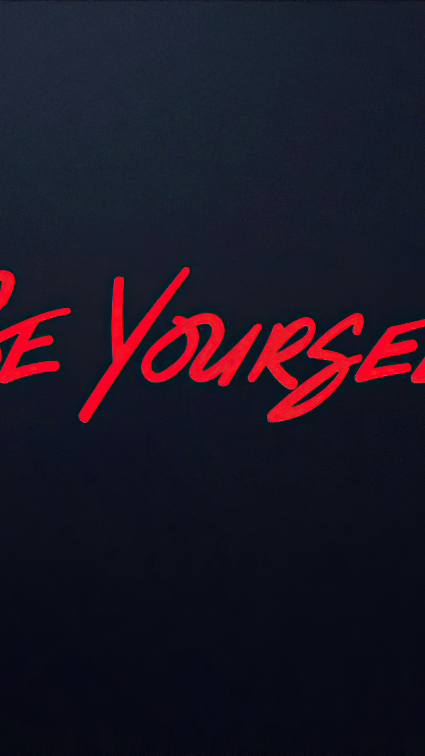 be yourself be you inspirational quotes dark background 1440x2560 1486