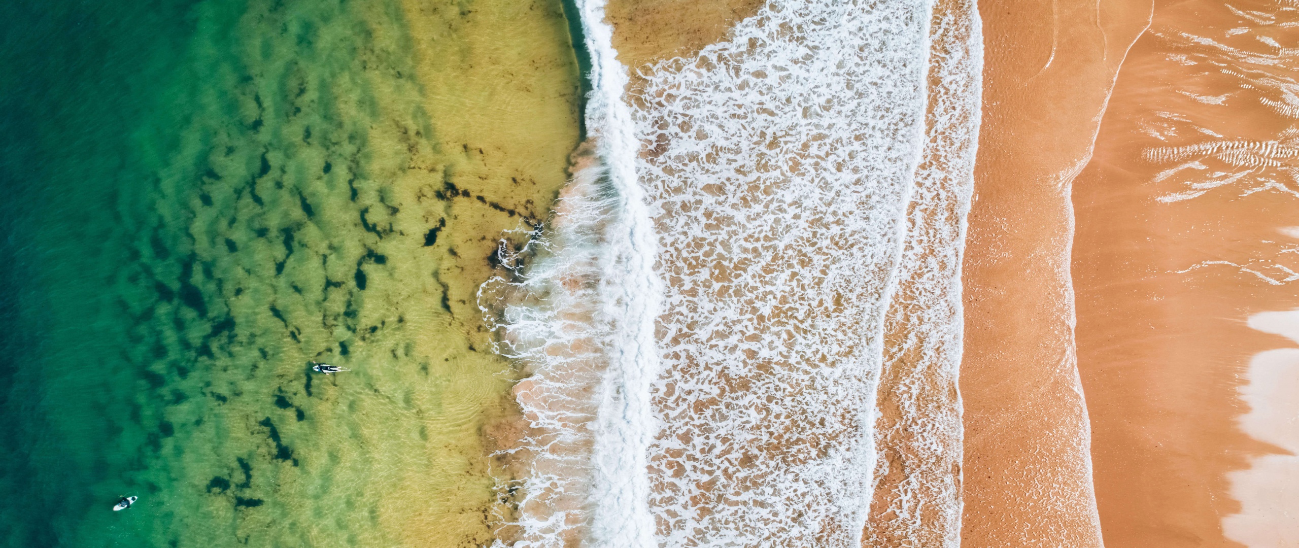 Beach Wallpaper 4K, Aerial view, Nature, #8369