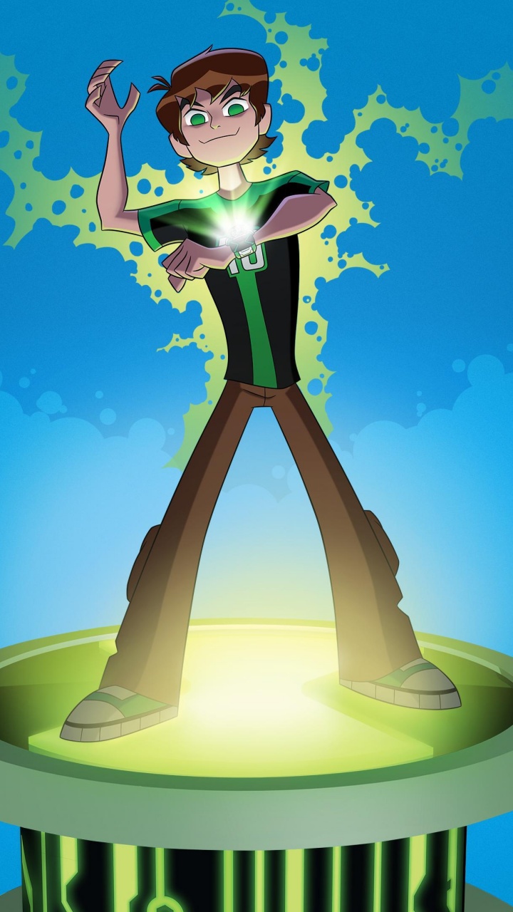 Ben 10 Alien Force Wallpaper I made with an image I really like of Ben  r Ben10