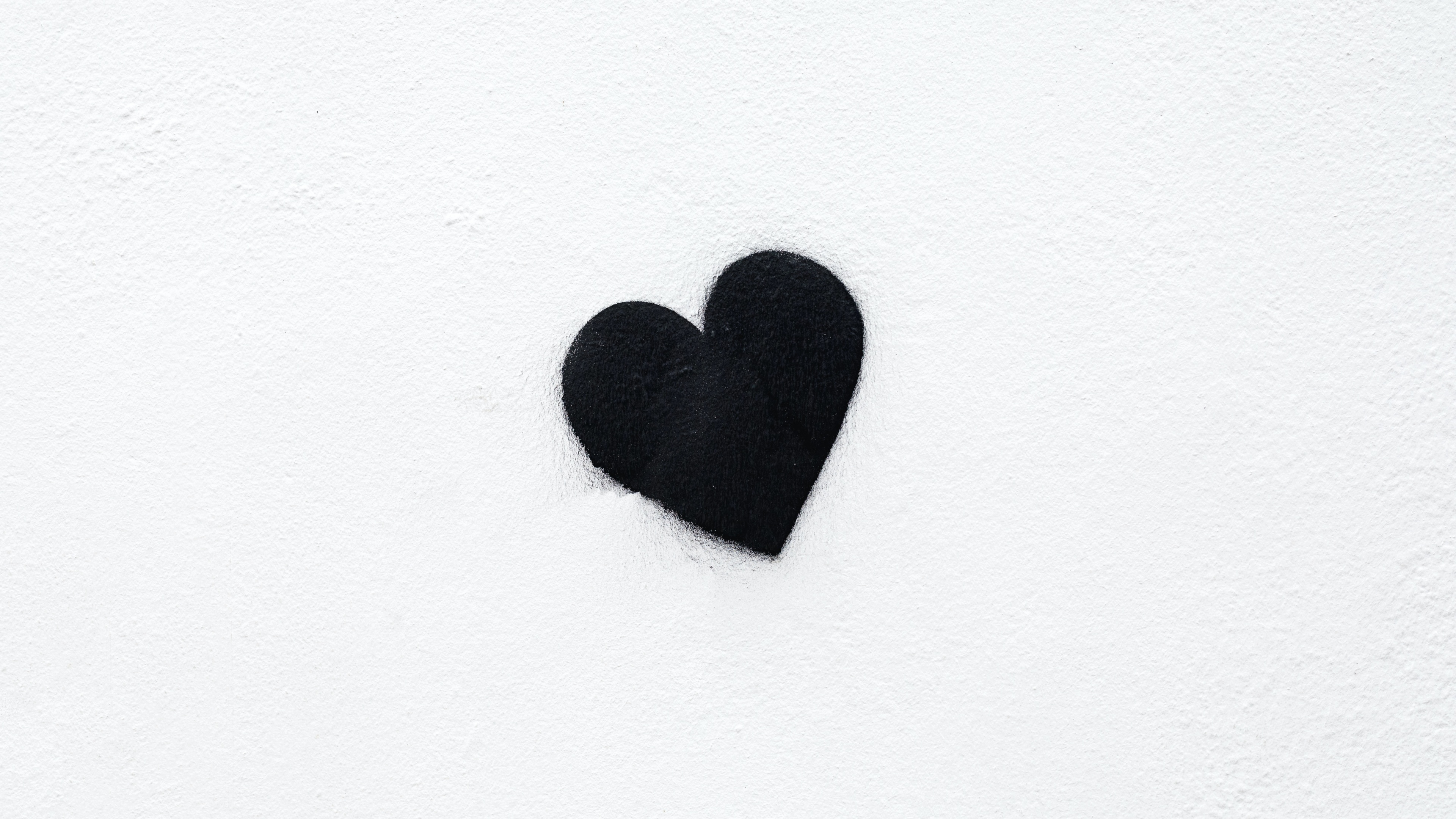 Black Heart Wallpaper 4k Love Heart Love 46