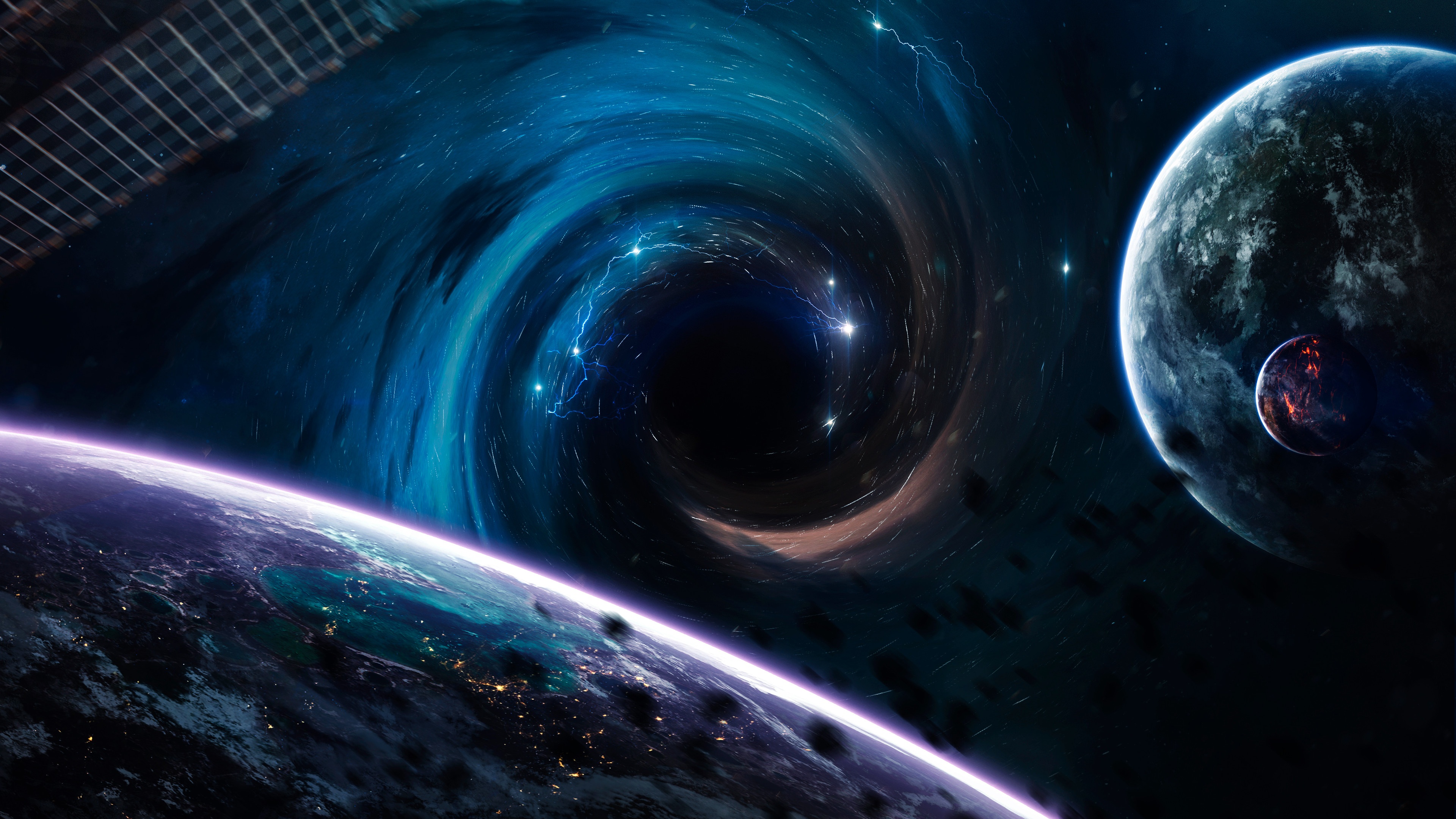 Black Hole HD Wallpaper HD Space 4K Wallpapers Images and Background   Wallpapers Den