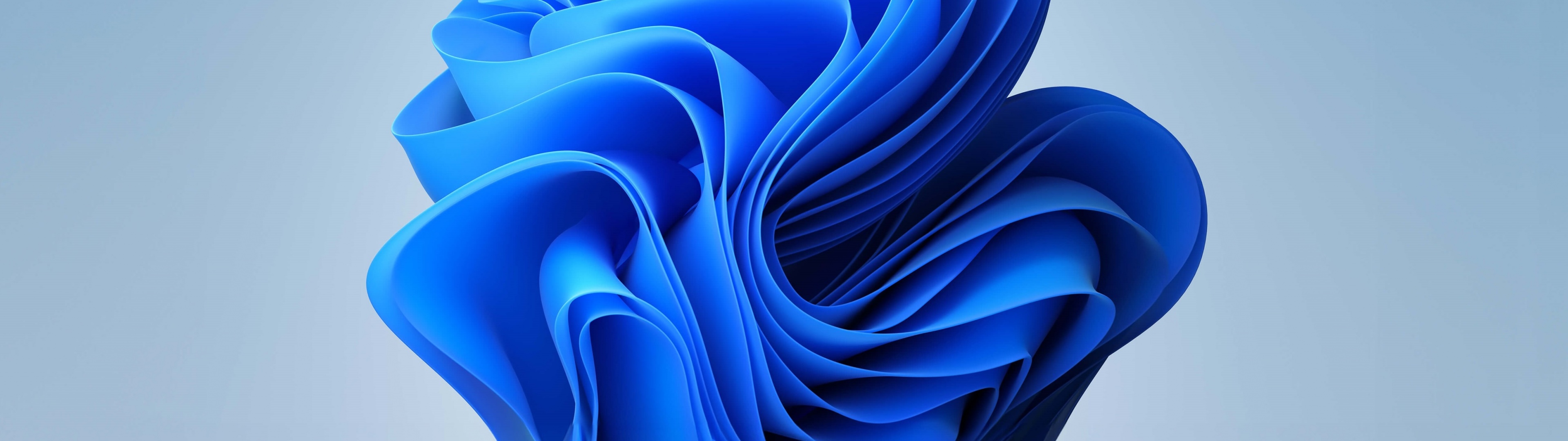 Bloom Wallpaper 4K, Windows 11, Blue aesthetic