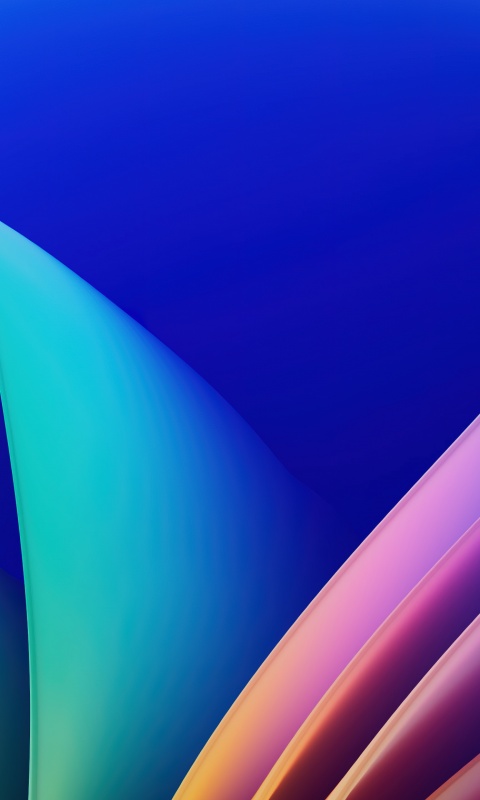 Blue abstract Wallpaper 4K, Windows 11, 5K