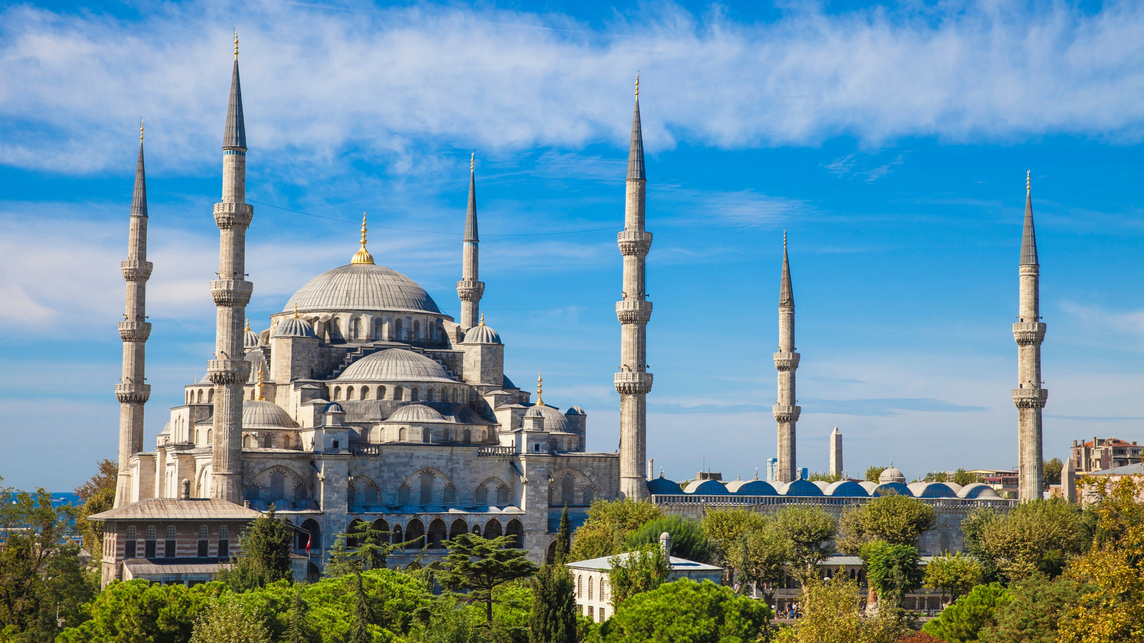 Sultan Ahmed Blue Mosque Istanbul Turkey  Manzara Dini mimari Camiler